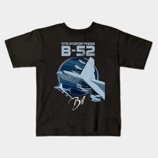 B-52 Stratofortress U.S. long-range heavy bomber Kids T-Shirt